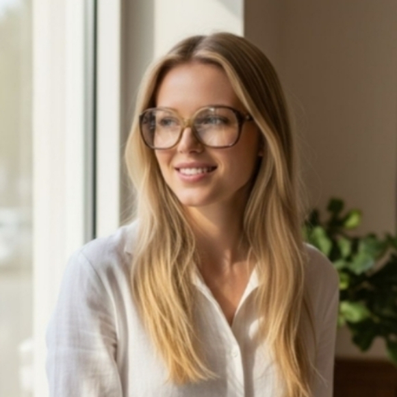 Vintage Accessories - Vintage 70's - 80's Boho Ombre' RX Glasses Size 135